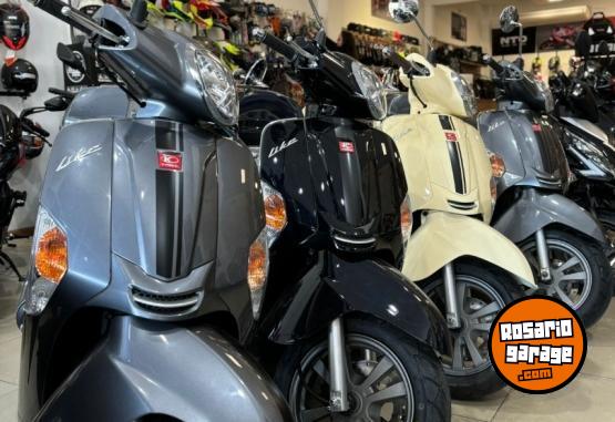 Motos - Kymco LIKE 125 2024 Nafta 0Km - En Venta