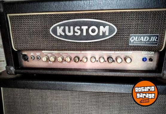 Instrumentos Musicales - Cabezal Kustom + Caja 4x12 Celestion - En Venta