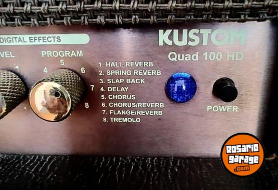 Instrumentos Musicales - Cabezal Kustom + Caja 4x12 Celestion - En Venta