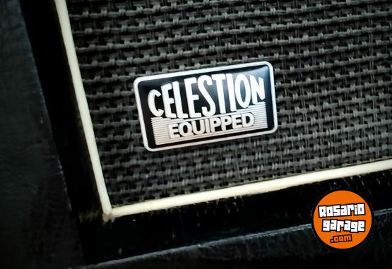 Instrumentos Musicales - Cabezal Kustom + Caja 4x12 Celestion - En Venta