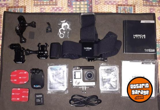 Electrnica - Camara GO PRO HERO 4 SILVER(prcticamente s/USO!). - En Venta