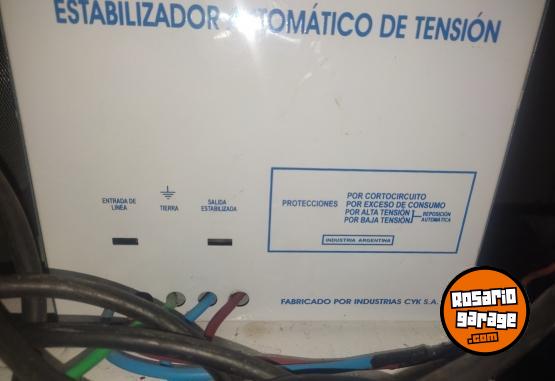 Hogar - LIQUIDO!!! ESTABILIZADOR DE TENSION 6 KVA - En Venta