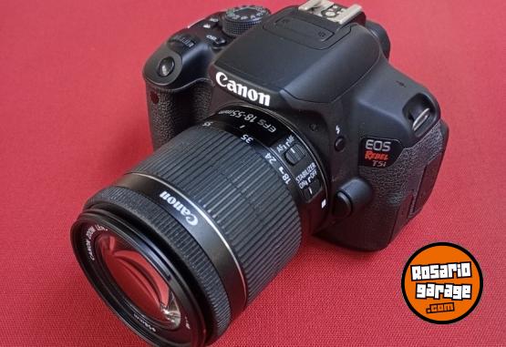 Electrnica - Cmara fotogrfica profesional Canon Eos Rebel T5i + lente 18-55 + accesorios IMPECABLE - En Venta
