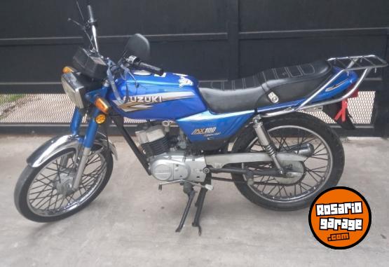 Motos - Suzuki AX 100 2014 Nafta 50000Km - En Venta