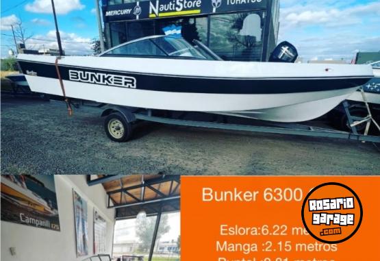 Embarcaciones - Bunker 630 Yamaha 150 4t equipo nuevo - En Venta