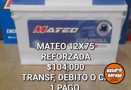 Accesorios para Autos - BATERAS MATEO REFORZADAS - En Venta