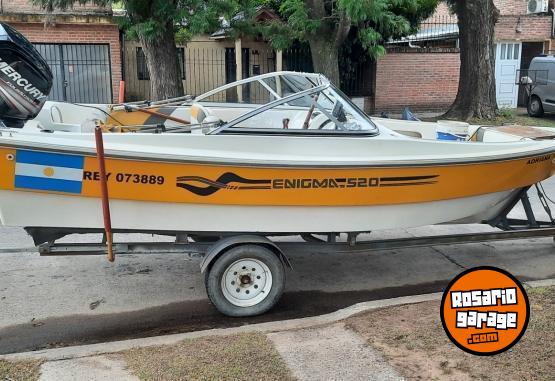 Embarcaciones - Lancha trakker enigma 520 mercury 75hp - En Venta