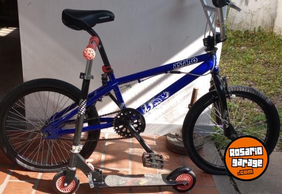 Deportes - Vendo patn de aluminio plegable (100kg cap.). Impecable - En Venta