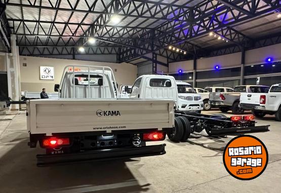 Camiones y Gras - KAMA X1 CABINA SIMPLE DIESEL con CAJA DE CARGA 0Km My2024 Para 3 Ton. DISPONIBLES! Financia Bco. Santander. Acrcate a ORIO HNOS, SAN GENARO, concesionario oficial DFM, JMC, ISUZU, KAMA Camiones - En Venta