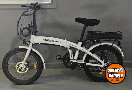 Deportes - Bicicleta Electrica Plegable Randers Rodado 20 Shimano Color Blanco - En Venta