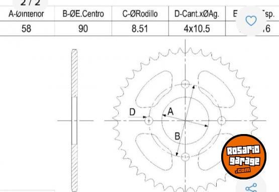 Accesorios para Motos - Corona y pion - En Venta