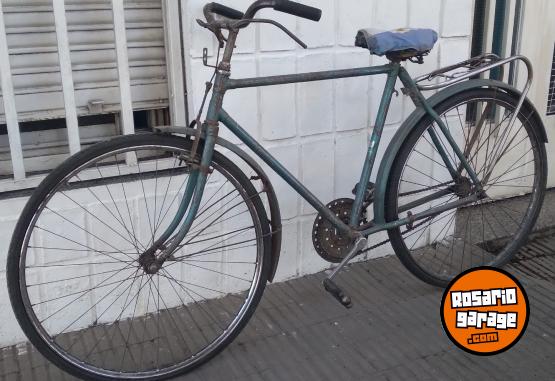 Deportes - BICICLETA ANTIGUA RODADO: 28. CUADRO EMPIPADO ORIGINAL IDEAL PARA RESTAURAR. - En Venta