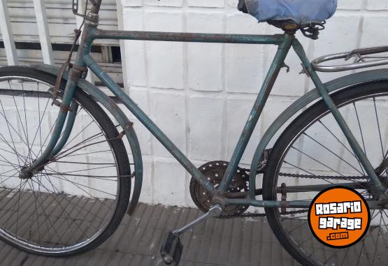 Deportes - BICICLETA ANTIGUA RODADO: 28. CUADRO EMPIPADO ORIGINAL IDEAL PARA RESTAURAR. - En Venta