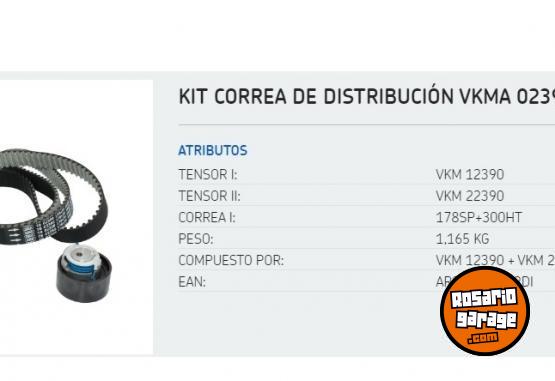 Accesorios para Autos - KIT DE DISTRIBUCION BOXER - DUCATO - JUMPER 2.3 - En Venta