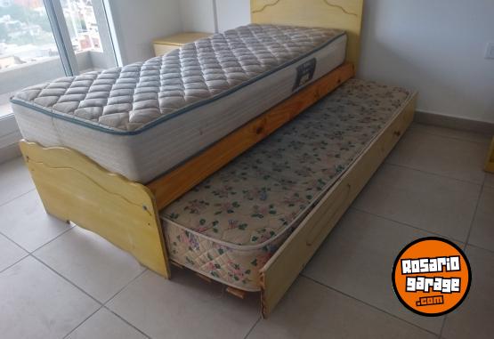 Hogar - CAMA 1 PLAZA CON CARRO - En Venta