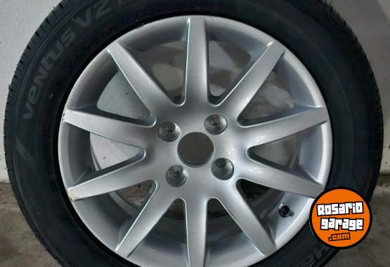 Accesorios para Autos - Cubierta/Neumtico HANKOOK 205/55R16 94V XL + Llanta Aleacin Peugeot 308 - NUEVAS - En Venta