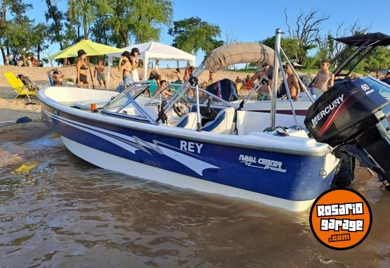 Embarcaciones - OFERTA !! lancha tracker 5.2m  naval center , motor 60 hp 2 tiempos 2013 . - En Venta