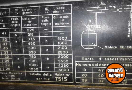 Herramientas - Agujereadora  Sensitiva de Pie Olivetti - En Venta