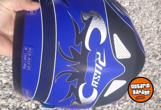 Accesorios para Motos - Vendo Casco Enduro marca Rush impecable. - En Venta