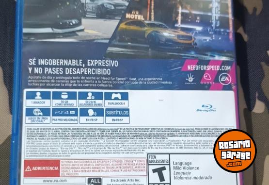 Electrnica - Juego ps4 need for speed heat - En Venta