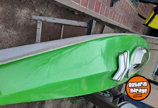 Deportes Náuticos - Kayak con remos y salvavidas impecable - En Venta