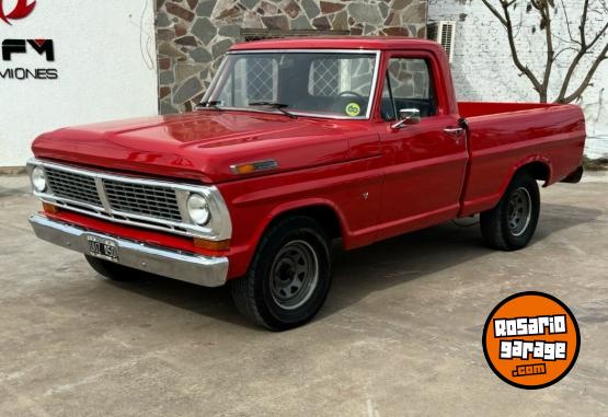 Clsicos - FORD F-100 V8 Nafta Caja SAGINAW ao 1970 Punta de Diamante EXTRAORDINARIA! Acrcate a ORIO HNOS, SAN GENARO, concesionario oficial SHINERAY - En Venta