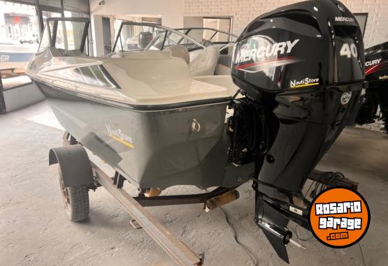 Embarcaciones - Bunker 5100 open Mercury 40 hp 4t full - En Venta