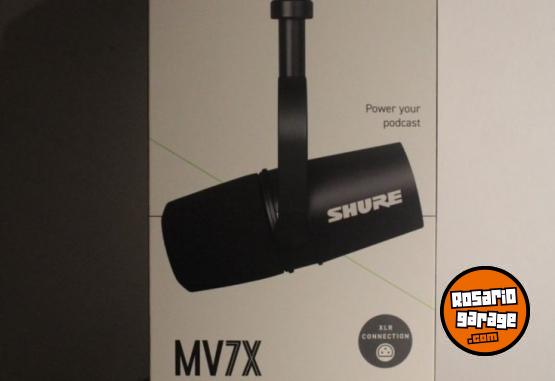 Instrumentos Musicales - Micrfono Shure MV7X NUEVO - En Venta