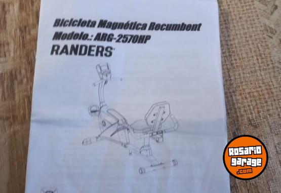 Deportes - Bicicleta Magnetica fija Randers - En Venta