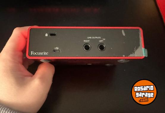 Informtica - Focusrite Scarlett Solo 2i2 3era Generacin Audio Interface - En Venta