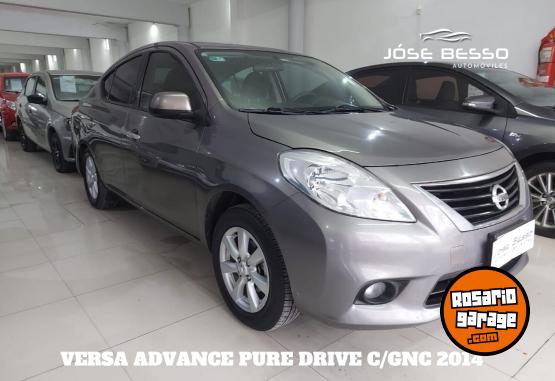 Autos - Nissan Versa 2014 GNC 140000Km - En Venta