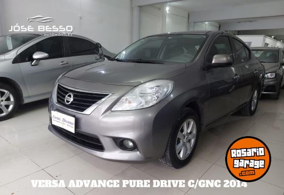 Autos - Nissan Versa 2014 GNC 140000Km - En Venta