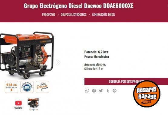 Herramientas - GRUPO ELECTROGENO  DIESEL DAEWOO DDAE6000XE NUEVO - En Venta