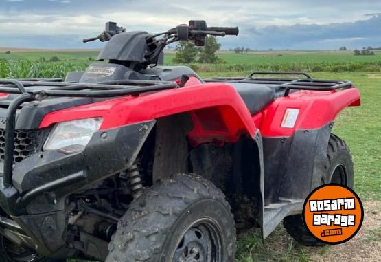 Cuatris y UTVs - Honda trx 420 4x4 2014  4000Km - En Venta