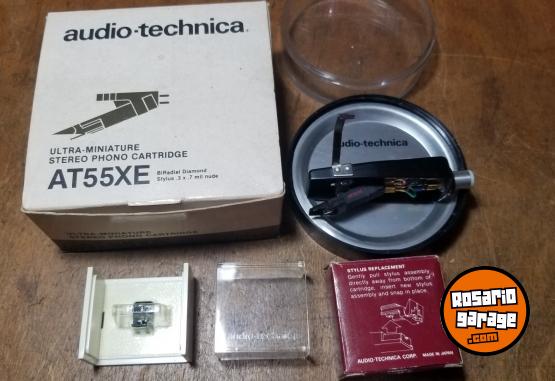 Electrnica - Cpsula magntica Audio Technica AT55XE + pa repuesto - En Venta