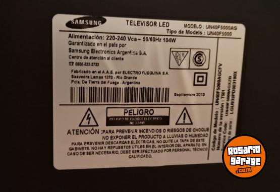 Electrnica - TV LED Samsung 40" Full HD UN40F5000AG - En Venta