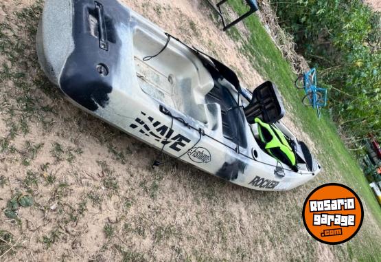 Deportes Náuticos - Vendo kayak Rocker Wave Fishing - En Venta