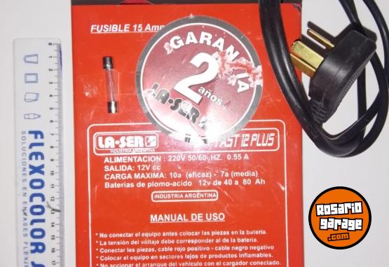 Herramientas - Cargador de baterias 10 amp La-ser Fast 12 plus - En Venta