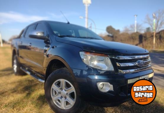 Camionetas - Ford Ranger XLT 4X4 2014 Diesel 120000Km - En Venta