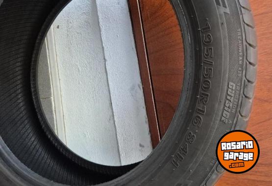 Accesorios para Autos - 1 cubierta usada Khumo Ecowing 195/50 R16 - En Venta