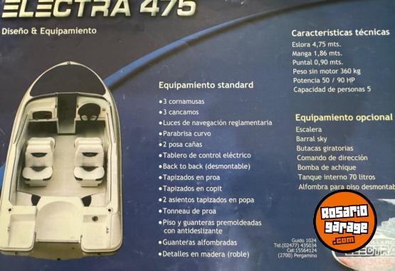 Embarcaciones - ELECTRA 475 AO 2011 - En Venta