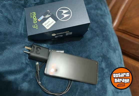 Telefona - Motorola g 9 plus. ( azul ) - En Venta