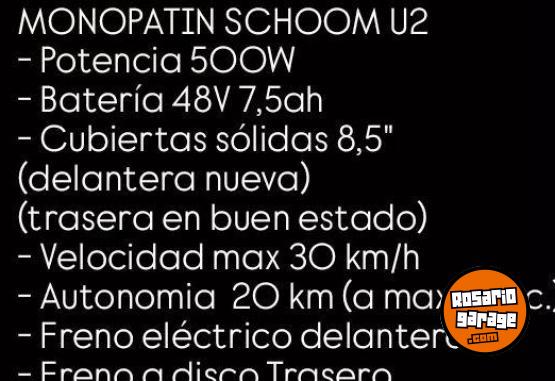 Otros - Monopatn elctrico marca Schoom - En Venta