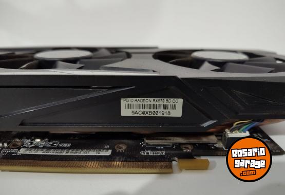 Electrnica - Placa de video AMD RX 570 8gb OC - En Venta