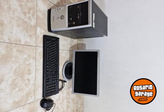 Informtica - Pc completa con monitor, mouse y teclado. AMD athlon 3gb de ram. - En Venta