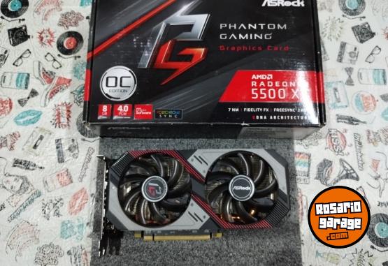 Informtica - Placa de video AMD Radeon RX 5500 XT 8 GB GDDR6 PCIE4.0 - En Venta