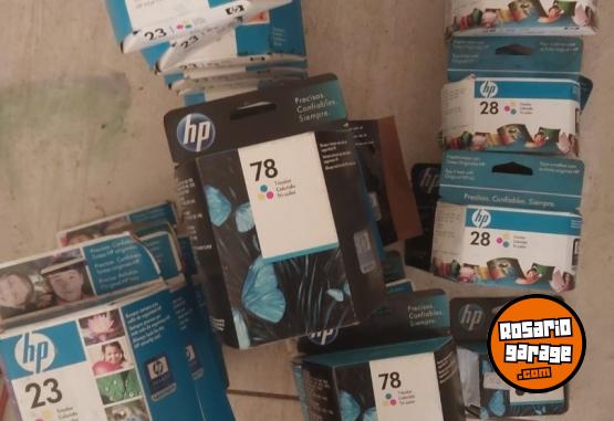 Informtica - LOTE DE CARTUCHOS ORIGINALES  HP Y EPSON - En Venta