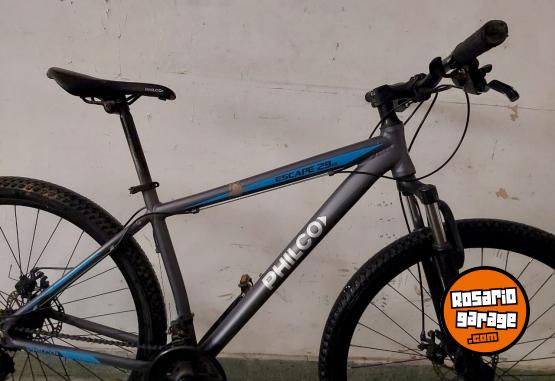 Deportes - Rod 29 cambios SHIMANO cuadro ALUMINIO con SUSPENSIN LLANTAS DOBLE PARED FRENO A DISCO zona centro rosario - En Venta