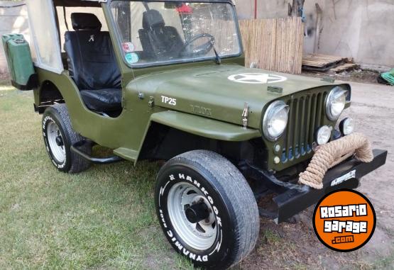 Clsicos - JEEP WILLYS 1947 CJ2A MOTOR ORIGINAL GODEVIL,CAJA 4X4 ALTA Y BAJA FUNCIONANDO,CON GNC TITULAR - En Venta