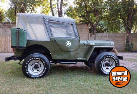 Clsicos - JEEP WILLYS 1947 CJ2A MOTOR ORIGINAL GODEVIL,CAJA 4X4 ALTA Y BAJA FUNCIONANDO,CON GNC TITULAR - En Venta